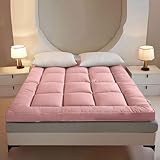 Weiche, rollbare Matratze, Faltbare Boden-Schlafunterlage, Queen-Size,...