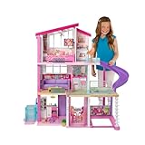 Barbie Puppenhaus, Barbie Traumvilla (ohne Barbie Puppe), komplett...