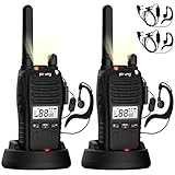 Pofung PT88 PRO Walkie Talkie Professional PMR446 Licensed Free Portable...