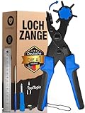 Lochzange für Leder [KOMPLETTSET], Locheisen | Lochstanzer als Leder...