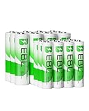 EBL AA AAA Akku Pack 24 Stück - AA 2800mAh 12 Stück mit AAA 1100mAh 12...
