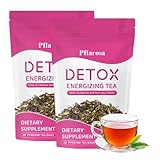 Detox Tee zum Abnehmen – 56 Tage Detox Tea for Weight Loss, Natürliche...