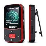 64GB MP3 Player Bluetooth 5.0 Sport Musik Player mit Clip mit 1,5 Zoll TFT...