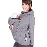 DXMCC Babyjacke für Mama und Baby, 2 in 1 Babytragejacke für Mama,...