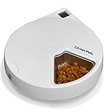 Closer Pets C500 5-Napf-Futterautomat mit Digitalem Timer –...