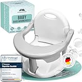 WOLKENGLÜCK® Badewannensitz Baby ab 6 Monate - ergonomischer...