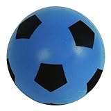 HTI Toys & Games Fun Sport Fußball Größe 5 Blau| Indoor/Outdoor Weicher...