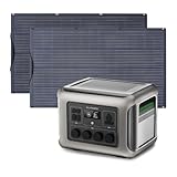 ALLPOWERS R2500 Solargenerator mit 2x 200W Flexibles Solarpanel, 2016Wh mit...