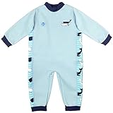 Splash About Warm In One Baby Erwärmen Wetsuit, Vintage Moby 6-12 monate