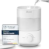 LEVOIT 2,5L Mini Luftbefeuchter bis 25H für Schlafzimmer Kinderzimmer,...