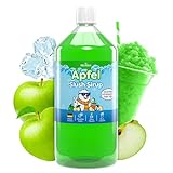 Belissia Slush Eis Sirup 1000ml Konzentrat | Apfel Geschmack | sehr...