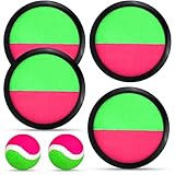 Axingqiwu Klettballspiel für Kinder, 2pcs Klettball Set mit, Bringen Sie 2...