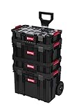 XL Werkzeugtrolley, Werkstattkoffer Set, Werkstattwagen Set ausQ-Brick...