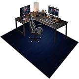 Bürostuhlmatte für Hartböden, rutschfest, rechteckig, Teppichschutz für...