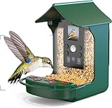 Cozion Vogelhaus mit Kamera Vogelhaus Kamera - 1080P HD Vogelfutterhaus mit...