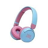 JBL Jr310 BT On-Ear-Kinderkopfhörer in Hellblau - Kabellose...