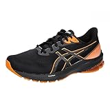 ASICS Herren Laufschuhe GT-1000 12 GTX 1011B684 Black/Bright Orange 42