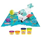 Play-Doh Flugi, das Flugzeug Starter-Set, Bastel-Set mit 2 x 57g Dosen und...