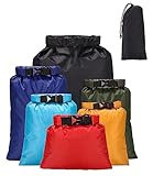 Jissta 6 Stück Outdoor wasserdichte Tasche,Tasche Wasserdicht...