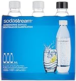 SodaStream 3 Flaschen für Wassersprudler Wasser, 1 Liter, Typ Fuse,...