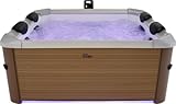 MSPA Whirlpool Oslo Amber – 160x160x65 cm – Aufblasbarer Whirlpool für...