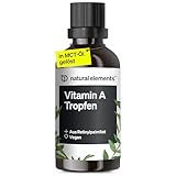 natural elements Vitamin A Tropfen – 50 ml – Vitamin A...