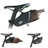 ROCKBROS Satteltasche Fahrrad wasserdichte Fahrradtasche 0,8-1,3 L...