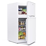 Upstreman 84L Kühl Gefrierkombination, Kühlschrank mit Gefrierfach...