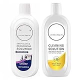 Bodenreiniger 500mL, 2er-Pack Lavendelduft & Zitronen, Reinigungsmittel...