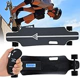Elektrisches Skateboard -Mit Verbesserter Led Fernbedienung, Motorisiertes...