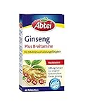 Abtei Ginseng Plus B-Vitamine, 40 Tabletten (1x 40 Stück)