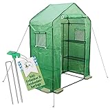 TTL Garden Foliengewächshaus 195 x 143 x 73 cm grün - Tomaten & Pflanzen...
