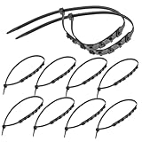 PAMINGONO 12stücke Schneeketten Anti-rutsch Für Motorrad Reifen...