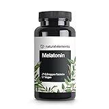 Natural Elements Melatonin – 365 Tabletten – 0,5mg Melatonin pro...