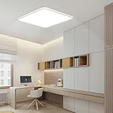 EASY EAGLE LED Deckenleuchte Flach 40 CM, Deckenlampe 4000K 42W, Modern...