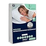 Limenda Molton Matratzenschoner 140x200cm - wasserdichte Molton...