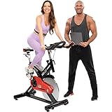 Miweba Sports Profi Indoor Cycling Bike MS400 | 22 Kg Schwungmasse -...