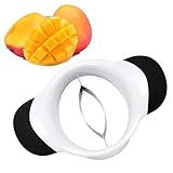 Mangoschneider, Mango Teilen & Entkernen, Edelstahl Mangoteiler Klinge,...