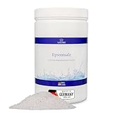 Salora® Epsom Salz Badesalz - 2 kg reines Bittersalz als Entspannungsbad -...