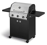 Enders Gasgrill Chicago Next 3, 3-Edelstahlbrenner, doppelwandige Garhaube,...
