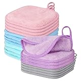 20 Stück Abschminktücher Waschba,Wiederverwendbar Make Up Entferner...