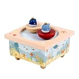 Trousselier 6260412 Spieluhr mit tanzenden Figuren für Kinder, Wale,...