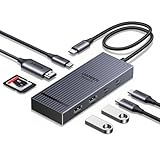 UGREEN Revodok Pro 108 10Gbps USB C Hub, USB C Adapter mit HDMI 4K@60Hz,...