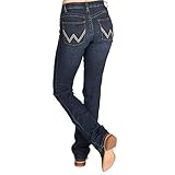 Wrangler Damen Willow Mid Rise Boot Cut Ultimate Riding Jeans, Lovette, 7W...