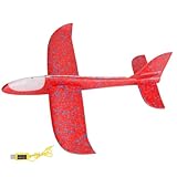 Milisten Flugzeug Flugzeug Mit LED Leuchten Für Wurfgleiter Aus Epp...