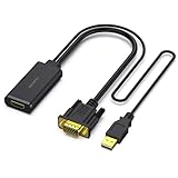 BENFEI VGA Eingang zu HDMI Ausgang Adapter, 1080P Unidirektional Konverter...