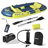 Hoberg Schlauchboot 4-Sitzer YPP-4' | Für 4 Personen | Maße 322 x 165 cm...