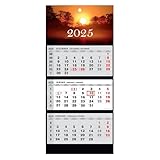 JAROGRAF Wandkalender 2025 – 3-Monats-Kalender mit praktischem Wandplaner...