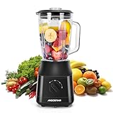 Aigostar Standmixer und Smoothie Maker, 1.5 Liter Glasbehälter,...