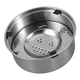 SEWACC Edelstahl Hundetrinknapf Schwimmender Wassernapf Anti verschütten...